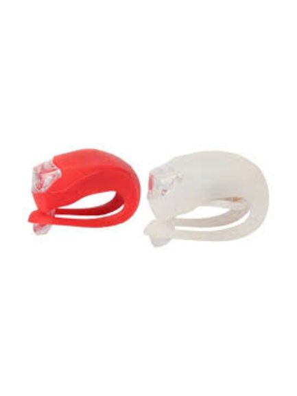 LUZ P/BICICLETA SILICONA 2PZ