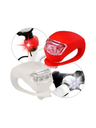 LUZ P/BICICLETA SILICONA 2PZ