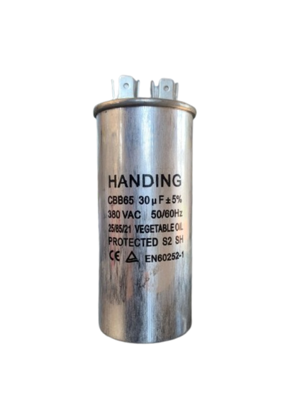 CAP. MARCHA 30 MFD 380 V. METALICO CB