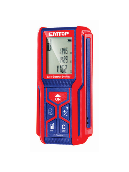 MEDIDOR LASER 0.05-60M + CALC. VOLUMEN EMTOP