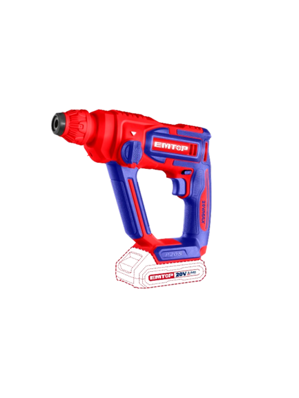 ROTOMARTILLO SDSP 1.5.J 16MM+ACC.1XBAT 20V02AH.(M) EMTOP
