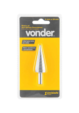 VONDER MECHA ESCALONADA 4MM A 20MM