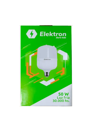 LED BULB 50W YT-T125-1 EK E27 6400K CAJA BIVOLT 90-265V
