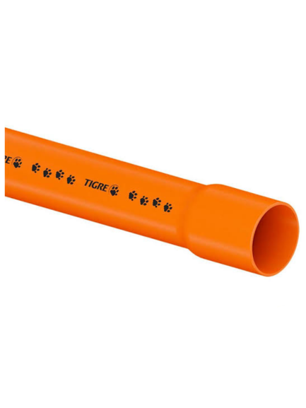 TUBO ELECTRICO CONDUIT 3M 25mm NARANJA - TIGRE