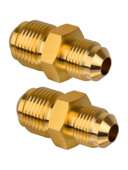 UNION DE BRONCE DE 3/8x3/8 SAE-SA