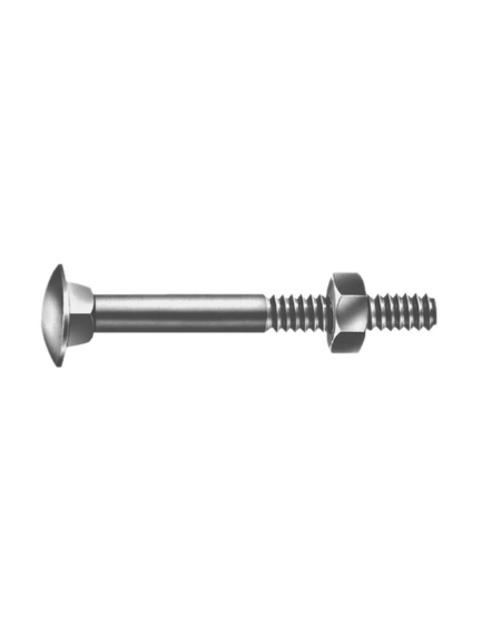 PARAFUSO FRANCES 1/4x2 POL (C/TUERCAS)