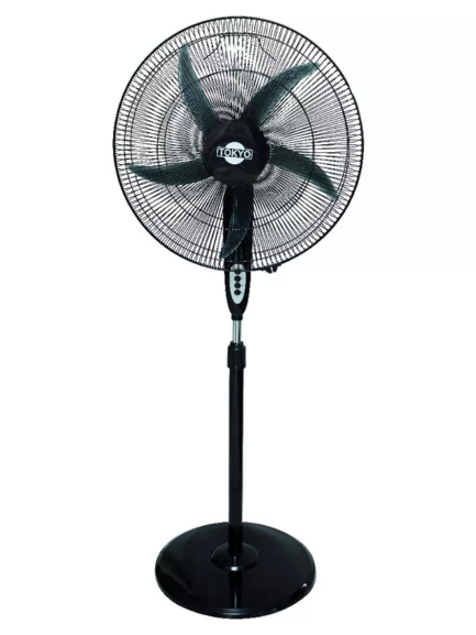 VENTILADOR DE PIE TOKYO FS20 20" NEGRO 3 VEL BASE REDONDA - VETOFS50NBRA