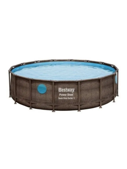 Piscina redonda con est. Met. 19.480Lt. Swim Vista. Bestway - 56725