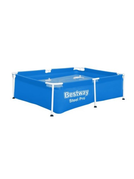 Piscina rectangular con est. metalica 500Lt. sin Depurador. Bestway - 10472