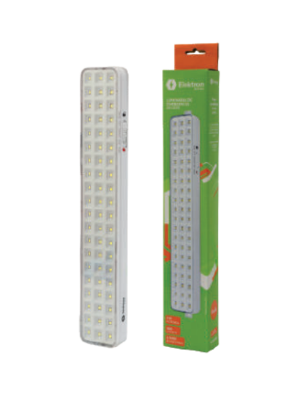 LUZ DE EMERGENCIA 60 LED ELEKTRON BIVOLT