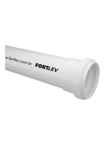 TUBO PVC DESAGUE DN100/6MTS FORTLEV LA11001001