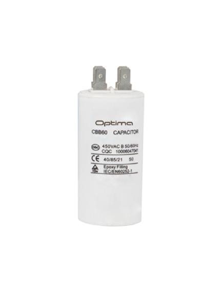 CAPACITOR DE PLASTICO CBB60 - 5UF 450V  - OPTIMA  LA6934572