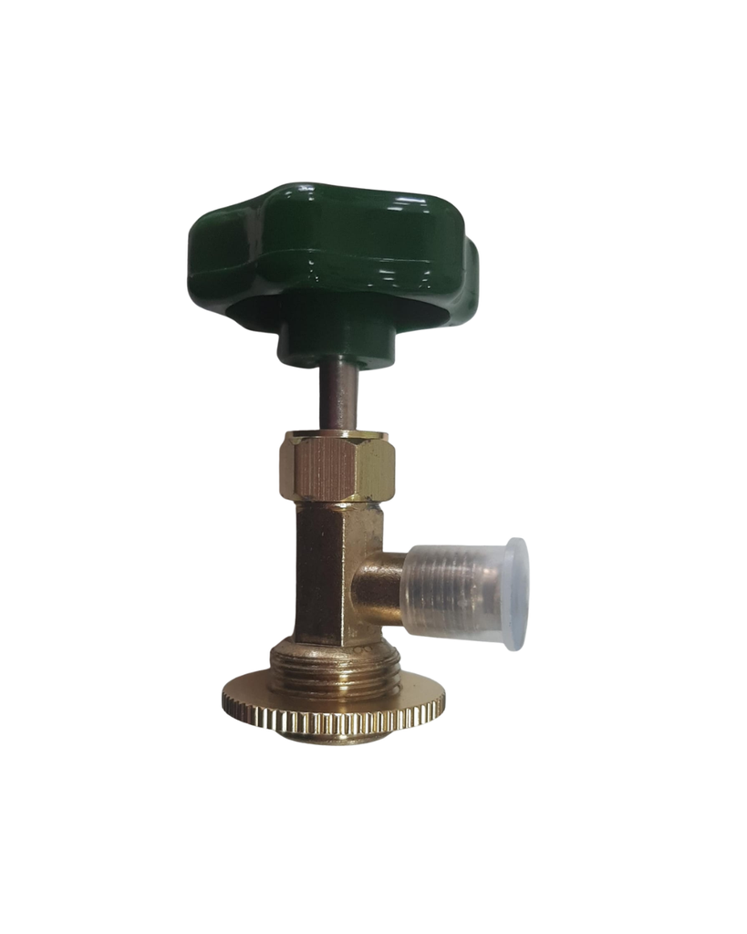 Adaptador p/ carga de gas - rosca fina