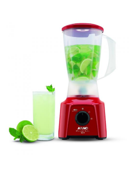 LICUADORA POWER MIX LQ11 220V ROJO 550W 4 LAMINAS