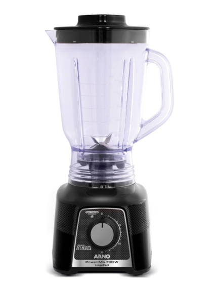 LICUADORA ARNO LQ33 POWER MIX LIMPIA FACIL NEGRA 15VEL 700W
