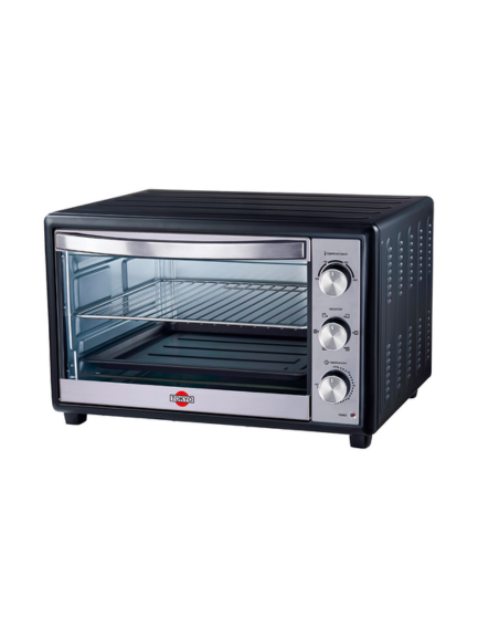 HORNO ELECTRICO TOKYO  LISTO PLUS 46LTS NEGRO 2REJ/1BAND/1REC.MIG./1AGARRAD. 250