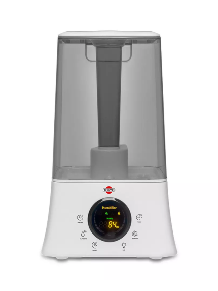 HUMIDIFICADOR DIGITAL TOKYO 3en1 IONIZA, PURIFICA Y AROMATIZA 4.5Lts INDICADOR L