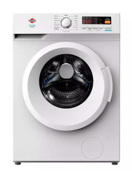 LAVARROPAS AUTOMATICA TOKYO CECILIA INVERTER 8KG 1400RPM