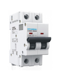 [1047] DISYUNTOR TERM DIN 2P 010A 6KA HGD63-N - HYUNDAI