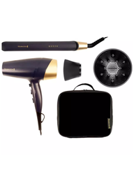 COMBO SECADOR + PLANCHITA CON ESTUCHE REMINGTON SAPPHIRE LUXE S5805GP-220R