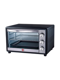 HORNO ELECTRICO TOKYO  LISTO PLUS 46LTS NEGRO 2REJ/1BAND/1REC.MIG./1AGARRAD. 250