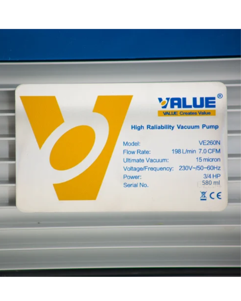 BOMBA DE VACIO 3/4 HP VALUE