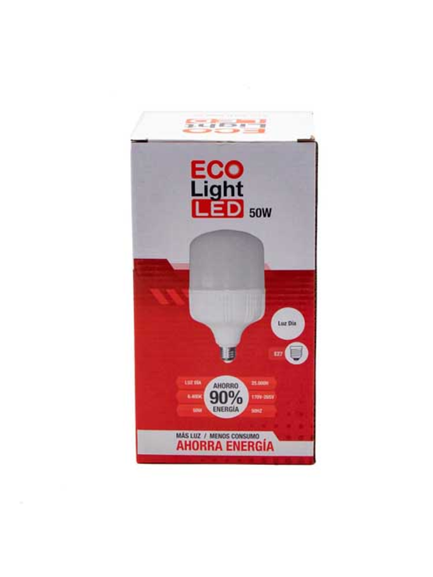 LED BULB 50W YT-T125-1 ECO E27 6400K CAJA