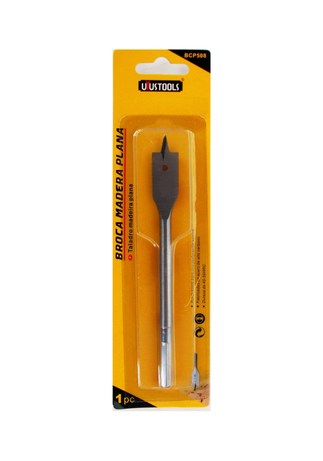 MECHA PLANA P/MADERA UYUS 1 BCP001