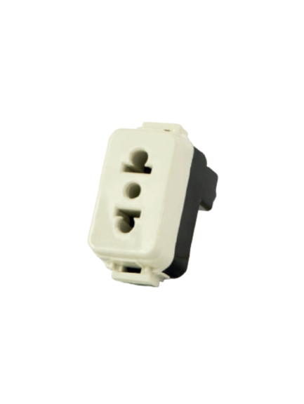 TOMA EUROAMERICANA C/TIERRA EK 0288-1 15A CLASICA