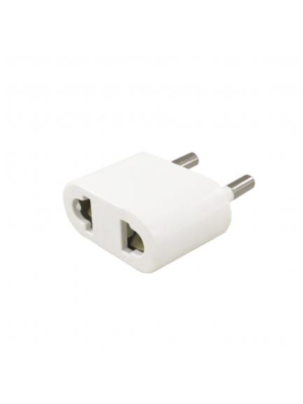 FICHA ADAPTADOR GRUESO FINO BLANCO