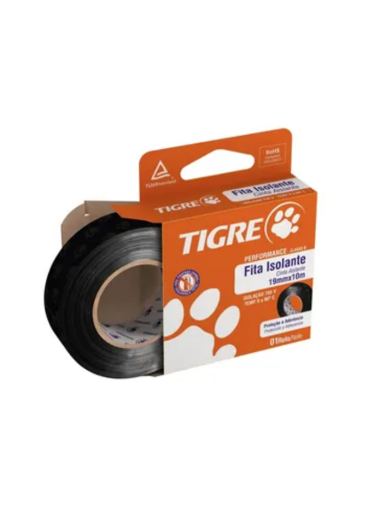 CINTA AISLADORA TIGRE 10 MTS