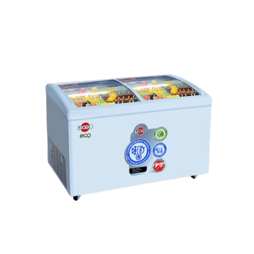 CONGELADOR P/HELADOS TOKYO TCONH350R 263 NET 2T/VID.CURVO DESLIZ - CGTCONH350R