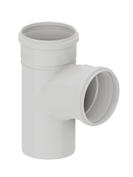 TEE P/ DESAGUE DN100 FORTLEV LA11251002