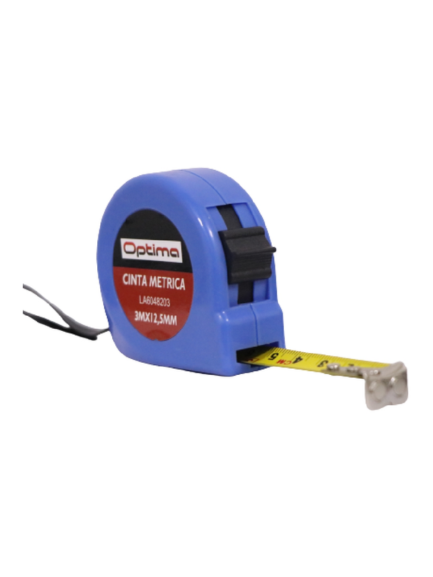 CINTA METRICA AZUL 5MX19MM - OPTIMA LA6048205