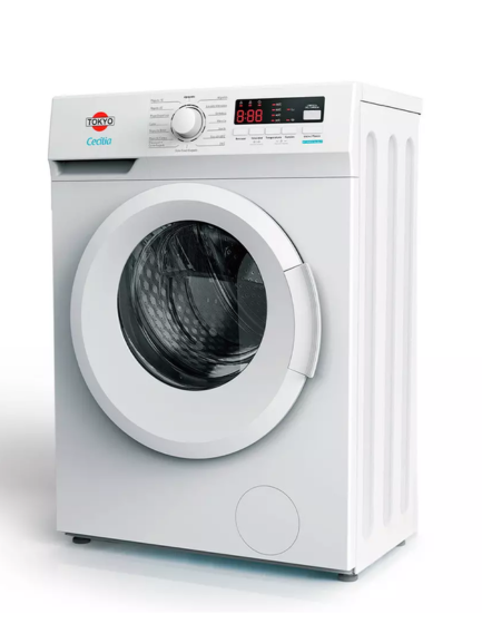 LAVARROPAS AUTOMATICA TOKYO CECILIA CLEAN MAS SLIM 6KG 1000RPM