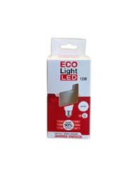 [1153] LED BULB 12W YT-A60-1 ECOLIGHT 6400K CAJA