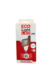 [1161] LED BULB 20W YT-A95-1 ECOLIGHT 6400K CAJA