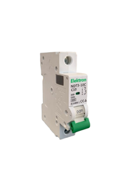 [1135] INTERRUPTOR TERMOMAGNÉTICO ACCESORIABLE ELEKTRON 10A 6KA 1P