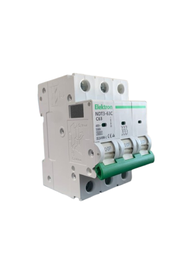 [1150] INTERRUPTOR TERMOMAGNÉTICO ACCESORIABLE ELEKTRON 63A 6KA 3P