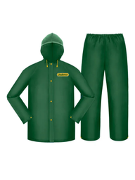 [5080] PILOTO TRAJE IMPERMEABLE VERDE (L) JADEVER x Un