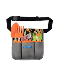 [5107] JUEGO JARDINERIA 8 PZS GRIS SWEET GARDEN