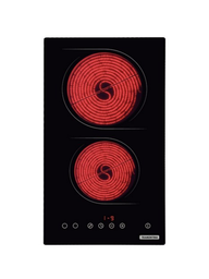 [5131] ANAFE EMP. N. DOMINIO INFRARROJO 2EV (29X52X7CM) - NEGRO