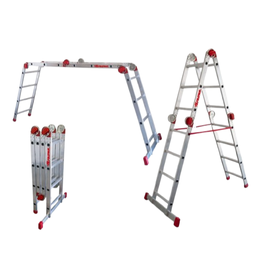 [5555] ESCALERA FIBRA FY ARTICULADA 4X5