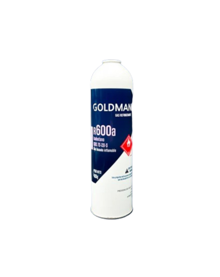 GAS REFRIGERANTE R600-A 400GR GOLDMAN | Almacen Industrial