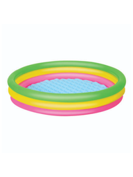 Piscina infantil triple anillo. Piso Inflable 211Lts. Bestway - 51103