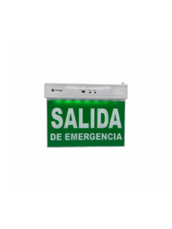 [3290] SEÑALETICA SALIDA DE EMERGENCIA 1W BIVOLT - ELEKTRON