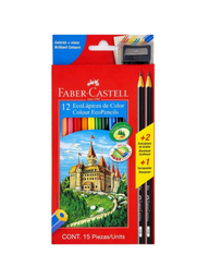 LAPIZ DE COLOR FABER 12 UND LARGO